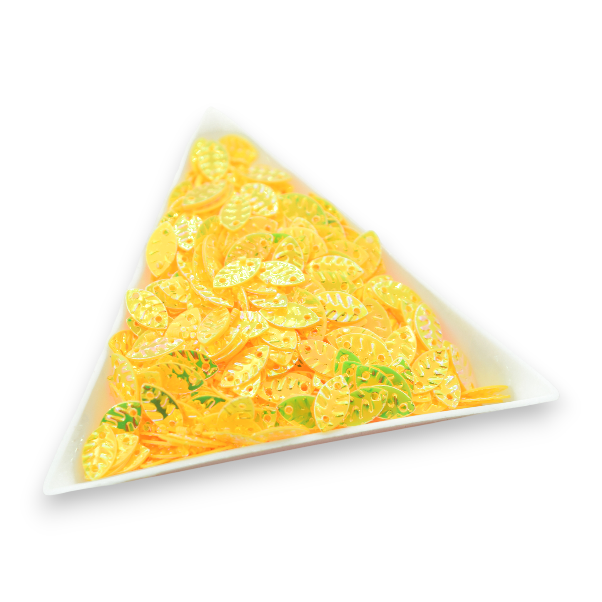 Yellow Gold Leaves - Sequin Mix